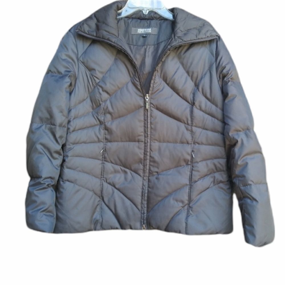 Kenneth Cole Gray Puffer jacket size large